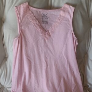 Pink Sleeveless Top
